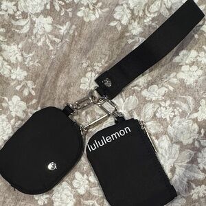 lululemon athletica Black Clutch & Wristlet
